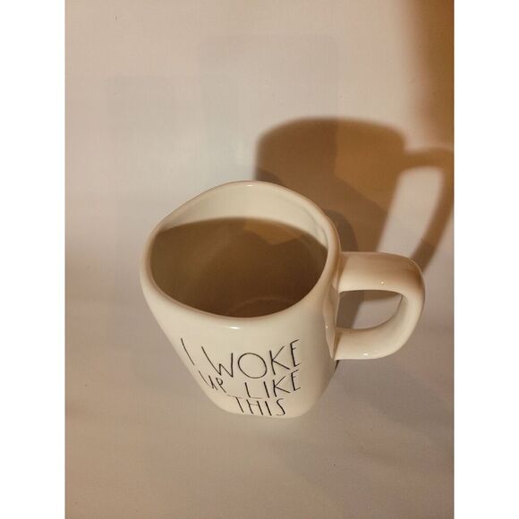 Rae Dunn Mug Cup I WOKE UP LIKE THIS - Picture 3 of 3